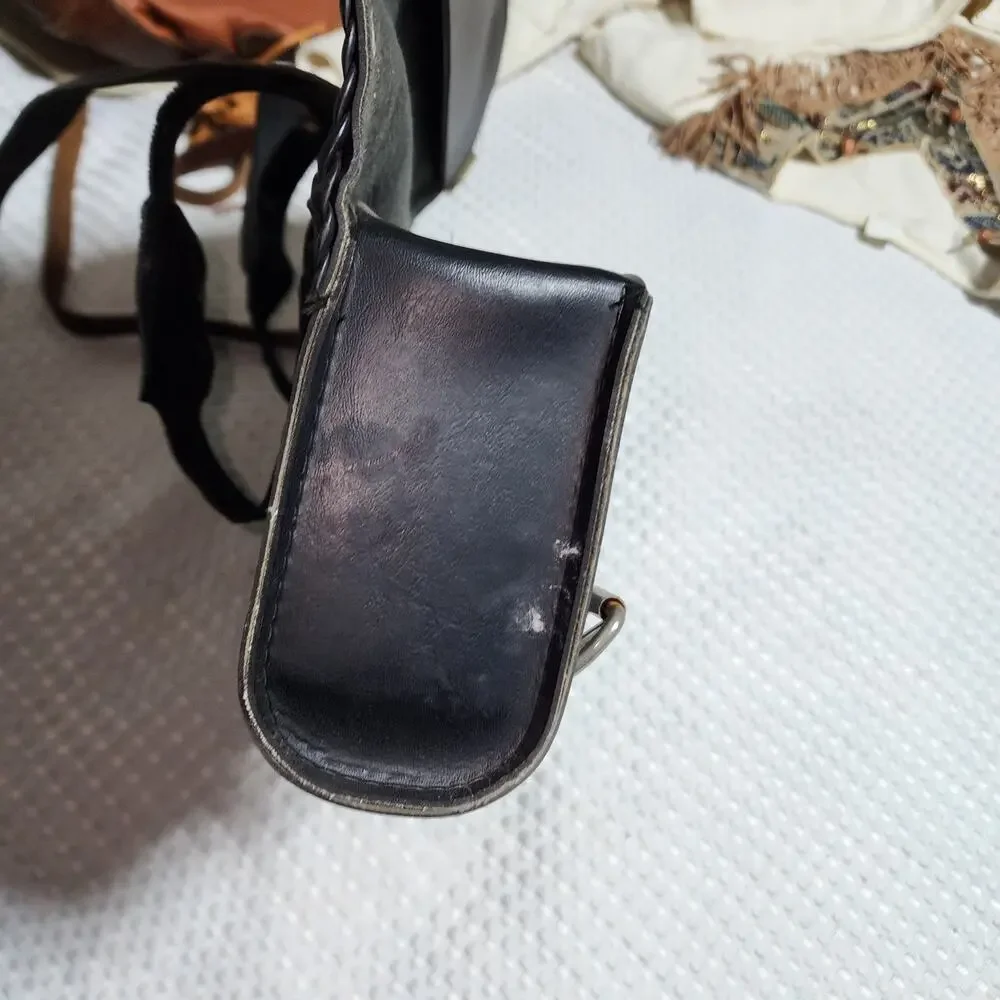 WILLIE & MAX EUC LEATHER MOTORCYCLE TOOL BAG